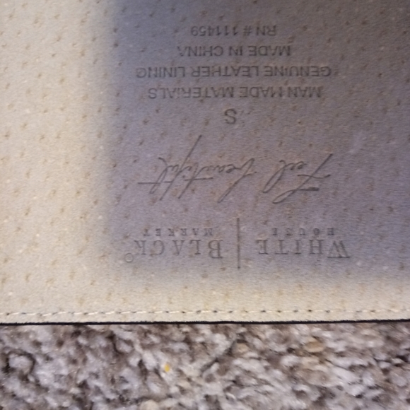 Ladies leather belt - Picture 2 of 2